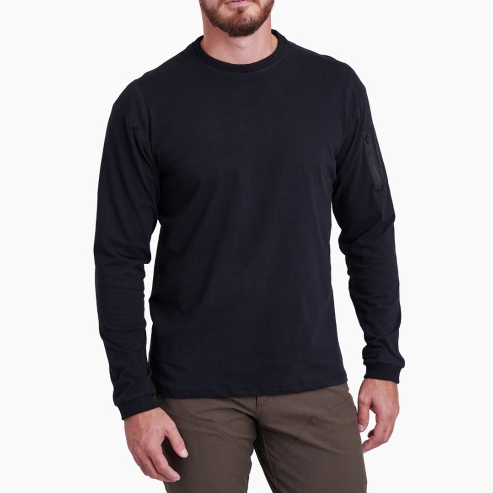 Tesla Crew Neck Long Sleeve Shirt